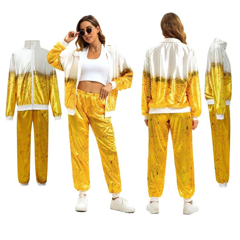 Beer & Wine Jockey Plaza Shopping - Women Men's Oktoberfest Suit Costume Bavarian