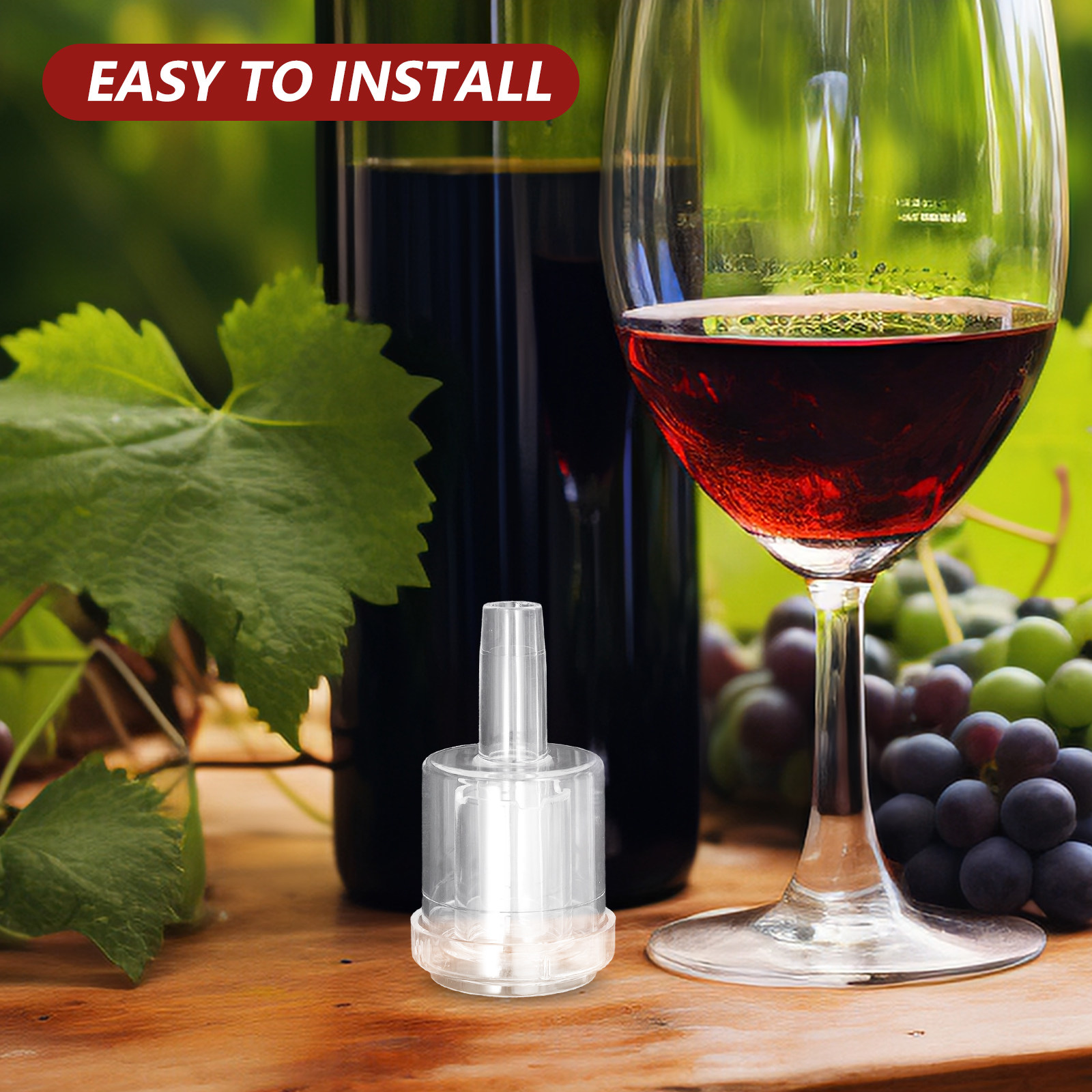 Wine Beer And Cider - 3Pcs Fermentation Airlock Set One-Way Exhaust