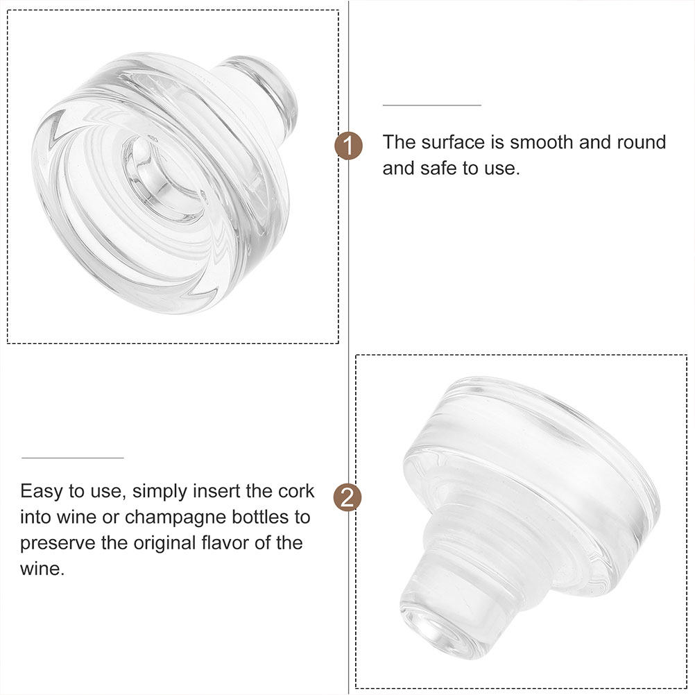 10Pcs T-Type Wine Stopper Glas - Wine Beer Type recension och pris