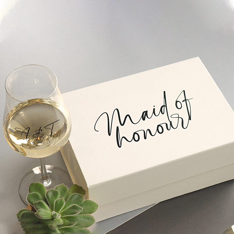 Personalized Vinyl Decal Name  - Champagne Flute Pair recension och pris