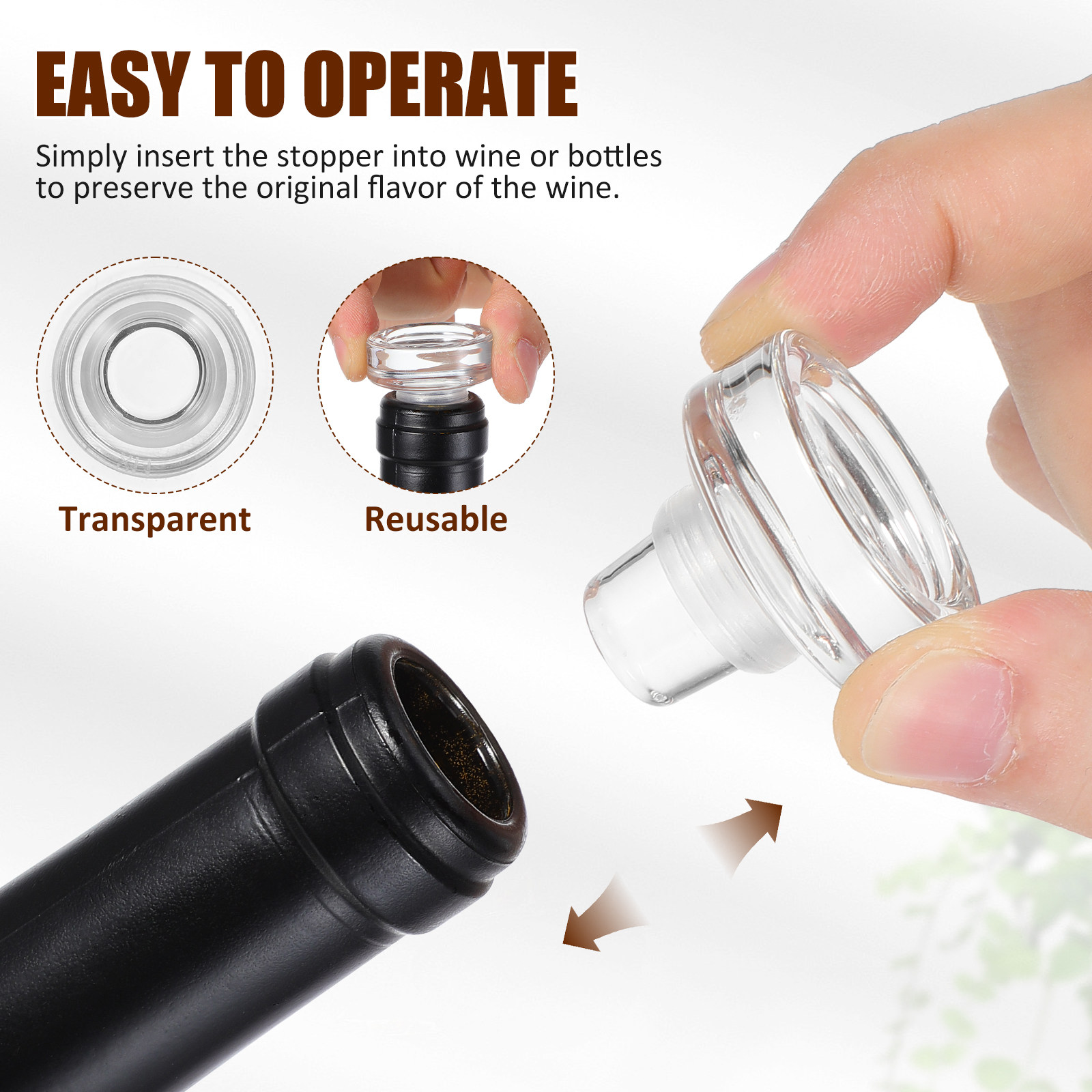 10Pcs T-Type Wine Bottle Stopp - Wine Beer Type recension och pris