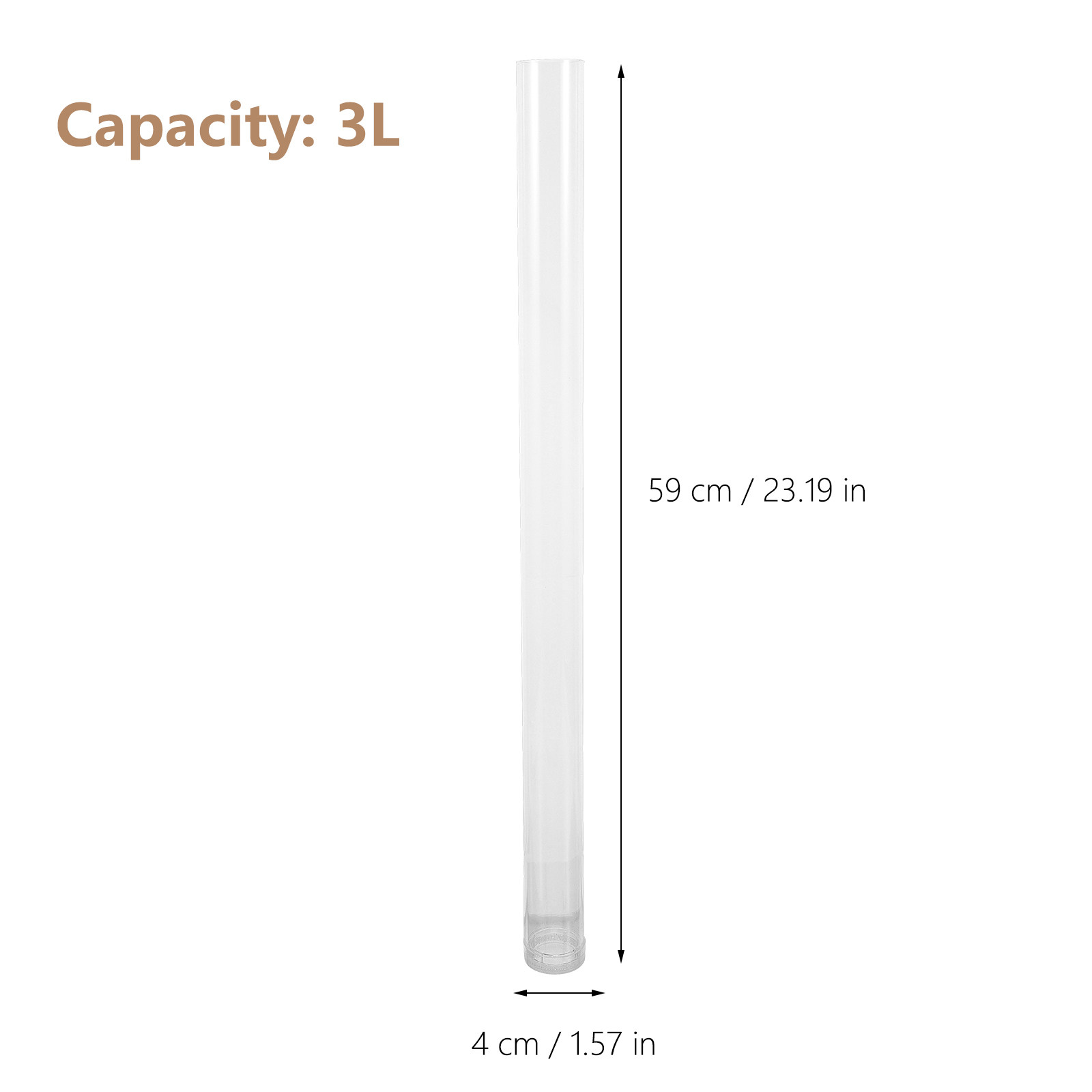 Reusable Ice Column Tube Plast - Wine Beer Whiskey Youtube recension och pris