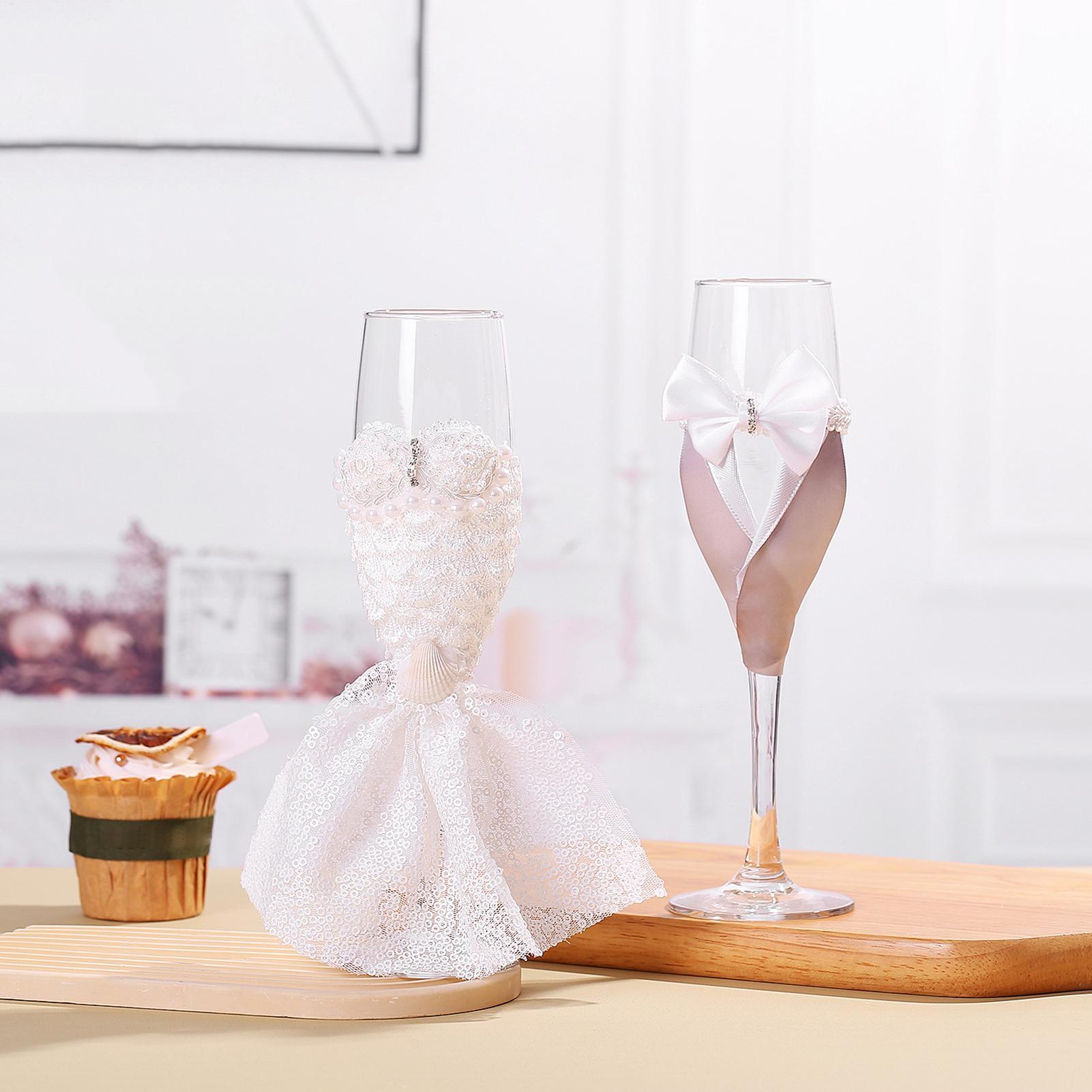 Bride And Groom Champagne Glas - Champagne Flute Pair recension och pris