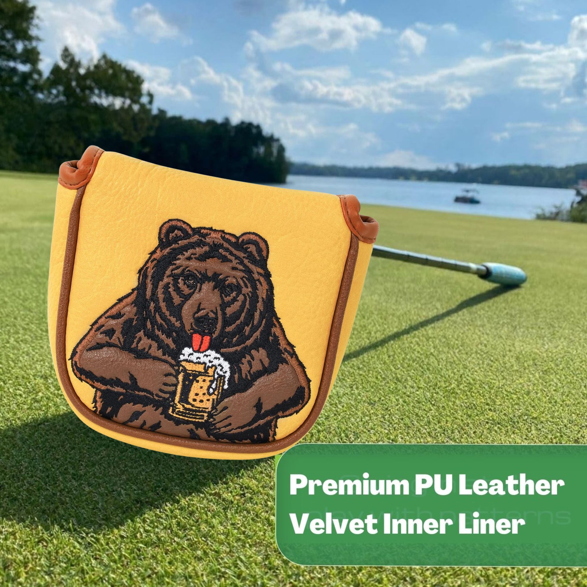 Golf Club Head Cover Golf Head - Beer & Wine Jockey Plaza Shopping recension och pris