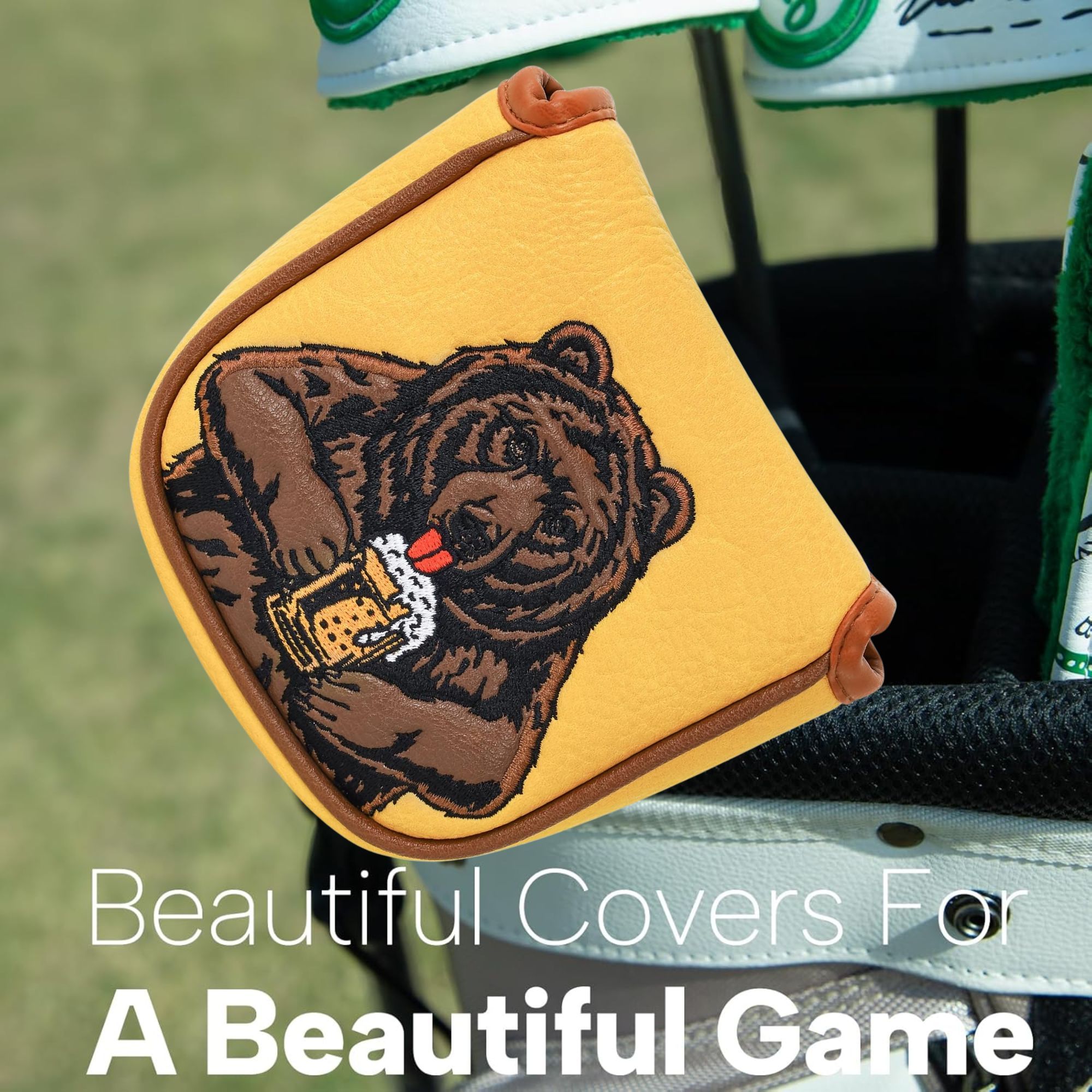 Golf Club Head Cover Golf Head - Beer & Wine Jockey Plaza Shopping recension och pris