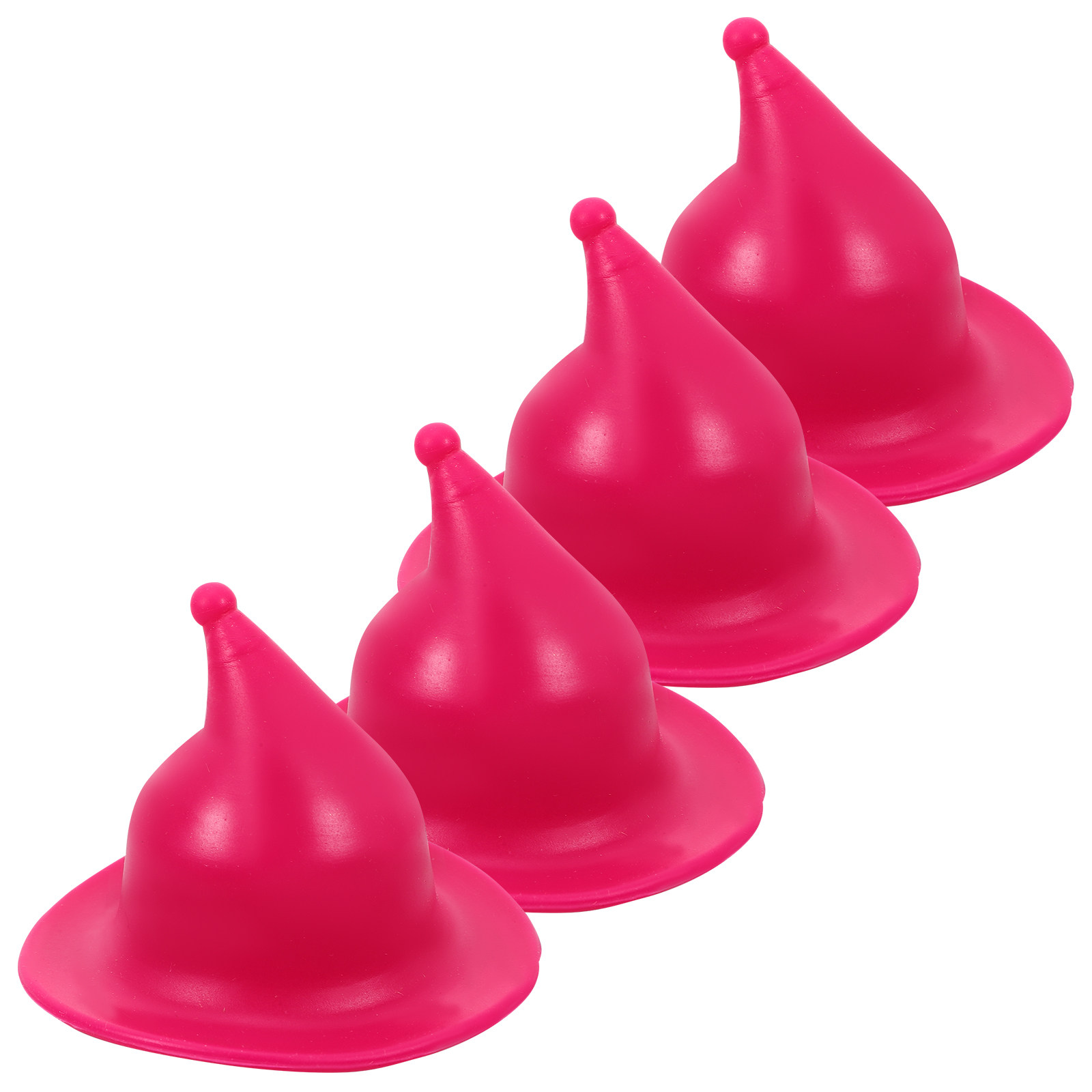 4Pcs Wizard Hat Silicone Wine  - Wine Beer Hat recension och pris