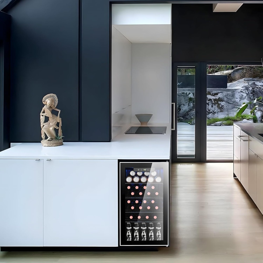 26 Bottle 130 Can Wine Cooler/ - Wine Beer Fridge Cabinet recension och pris