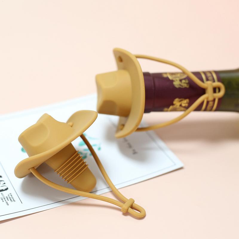 Silicone Cowboy Hat Wine Cork  - Wine Beer Hat recension och pris