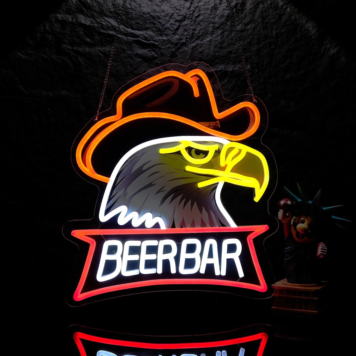Beer Bar Neon Sign Business Ar - Beer & Wine Jockey Plaza Shopping recension och pris