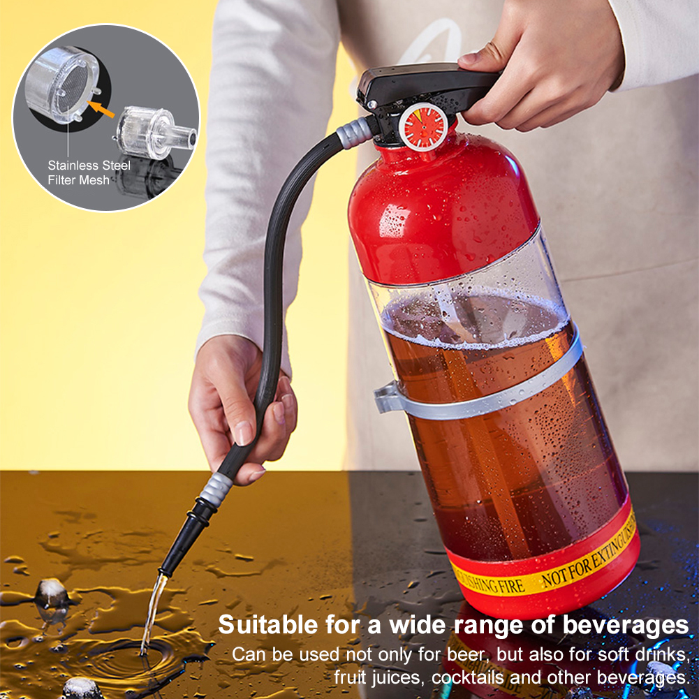 3L Fire Extinguisher Shape Win - Wine Beer Type recension och pris