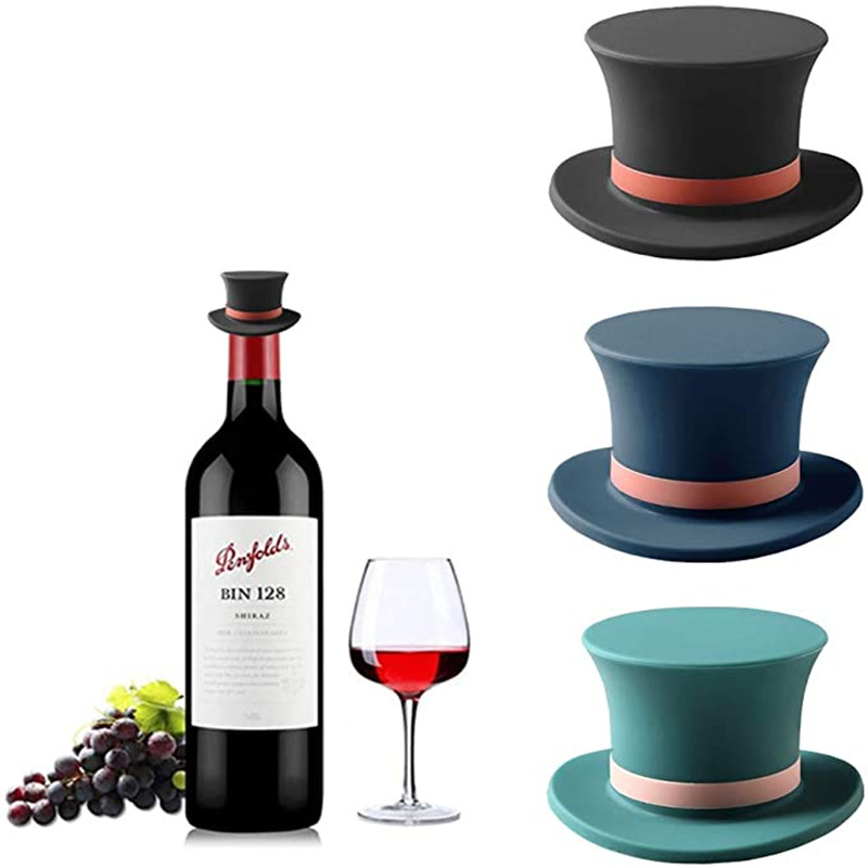 Creative Hat Shape Silicone Wi - Wine Beer Hat recension och pris