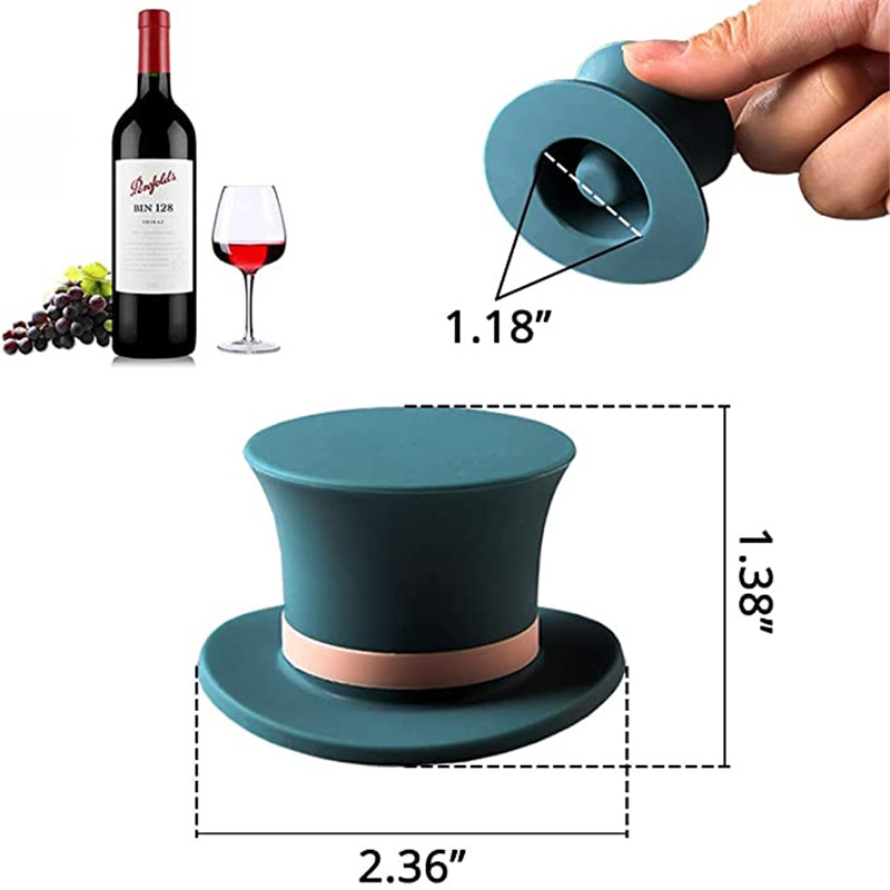 Creative Hat Shape Silicone Wi - Wine Beer Hat recension och pris