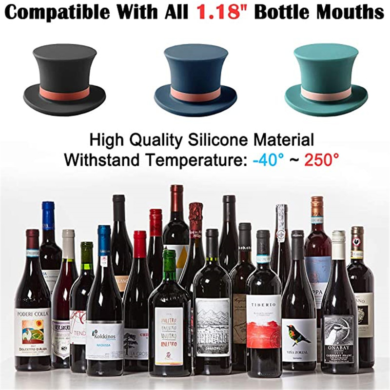 Creative Hat Shape Silicone Wi - Wine Beer Hat recension och pris
