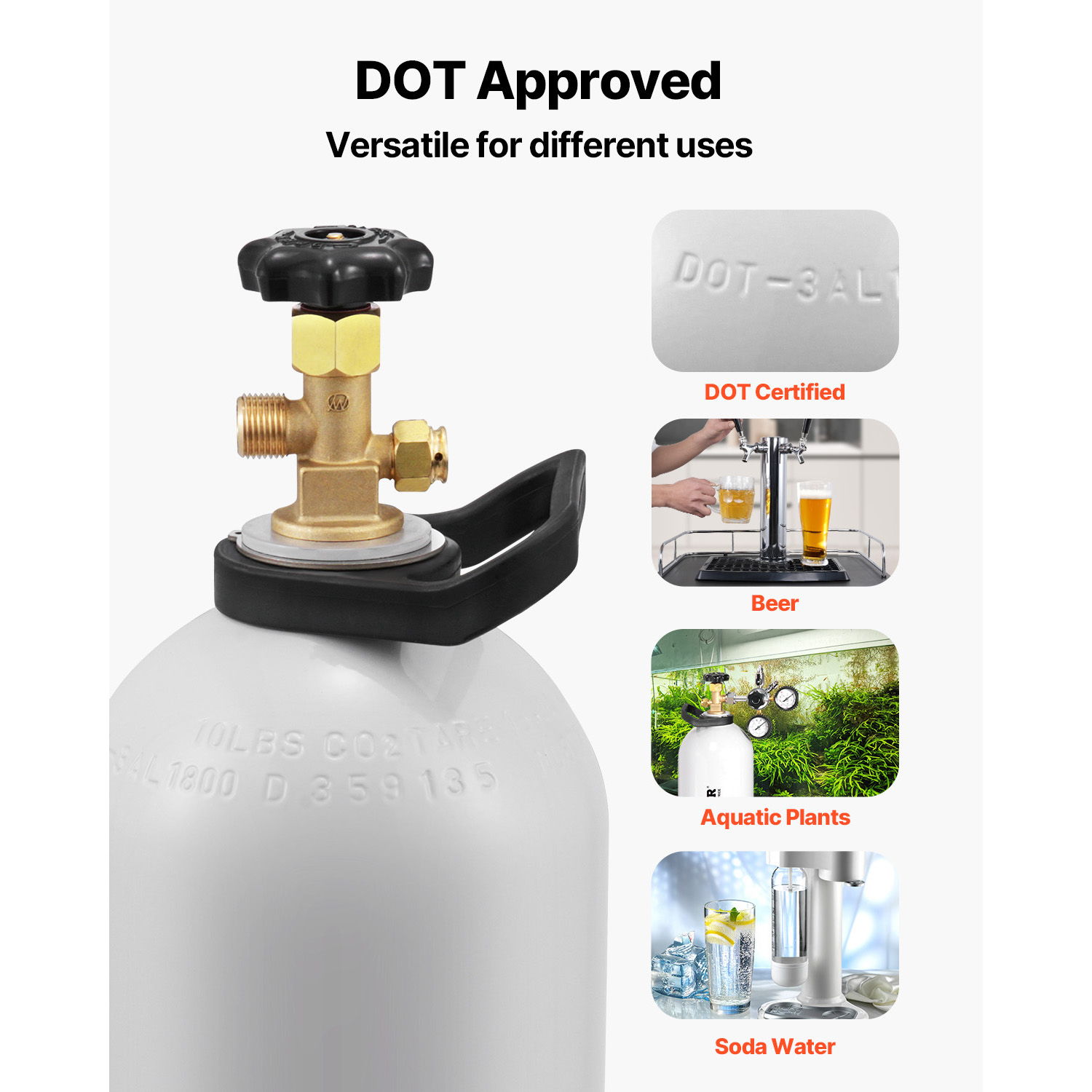 SucceBuy CO2 Tank 10 lbs New A - Beer & Wine Jockey Plaza Shopping recension och pris