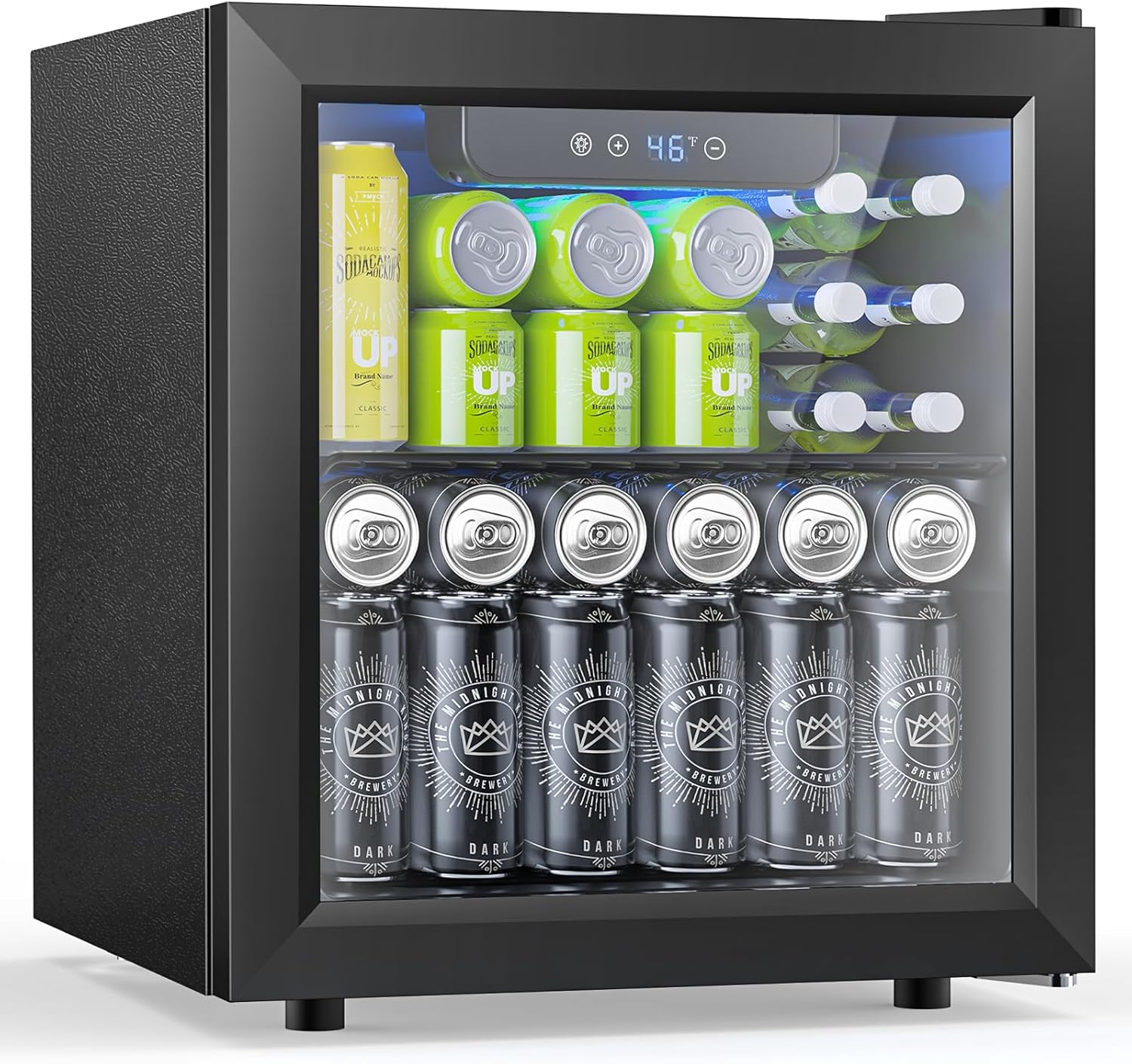 50 Cans Beverage Refrigerator  - Wine Beer Mini Fridge recension och pris